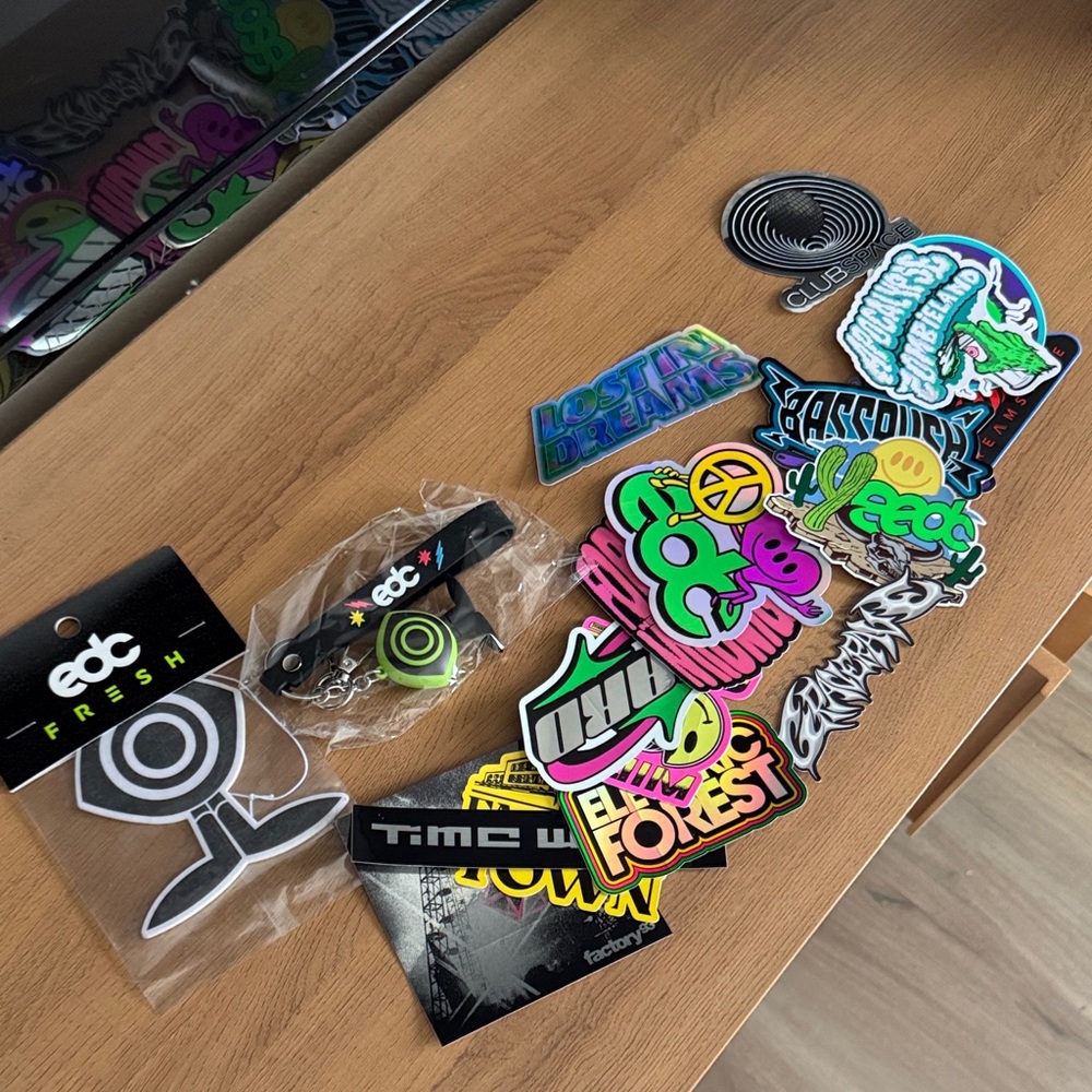 EDC Stickers & Keepsakes Bundle